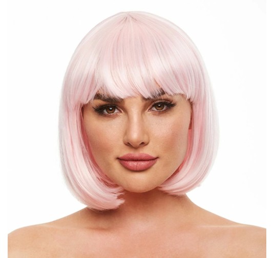 Peruka - Pleasure Wigs Cici Wig Pink Glow in the Dark